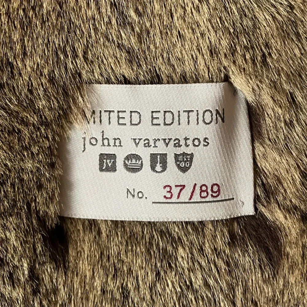LIMITED EDITION John Varvatos Leather/Shearling w/HOOD Coat EU 50 /US 40 LARGE - Picture 11 of 12